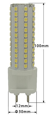 85 - چراغ 265 ولت 10 وات 1000 LM G12 LED بلال ذرت برای جایگزینی لامپ CDMT 70 وات / 150 وات 0